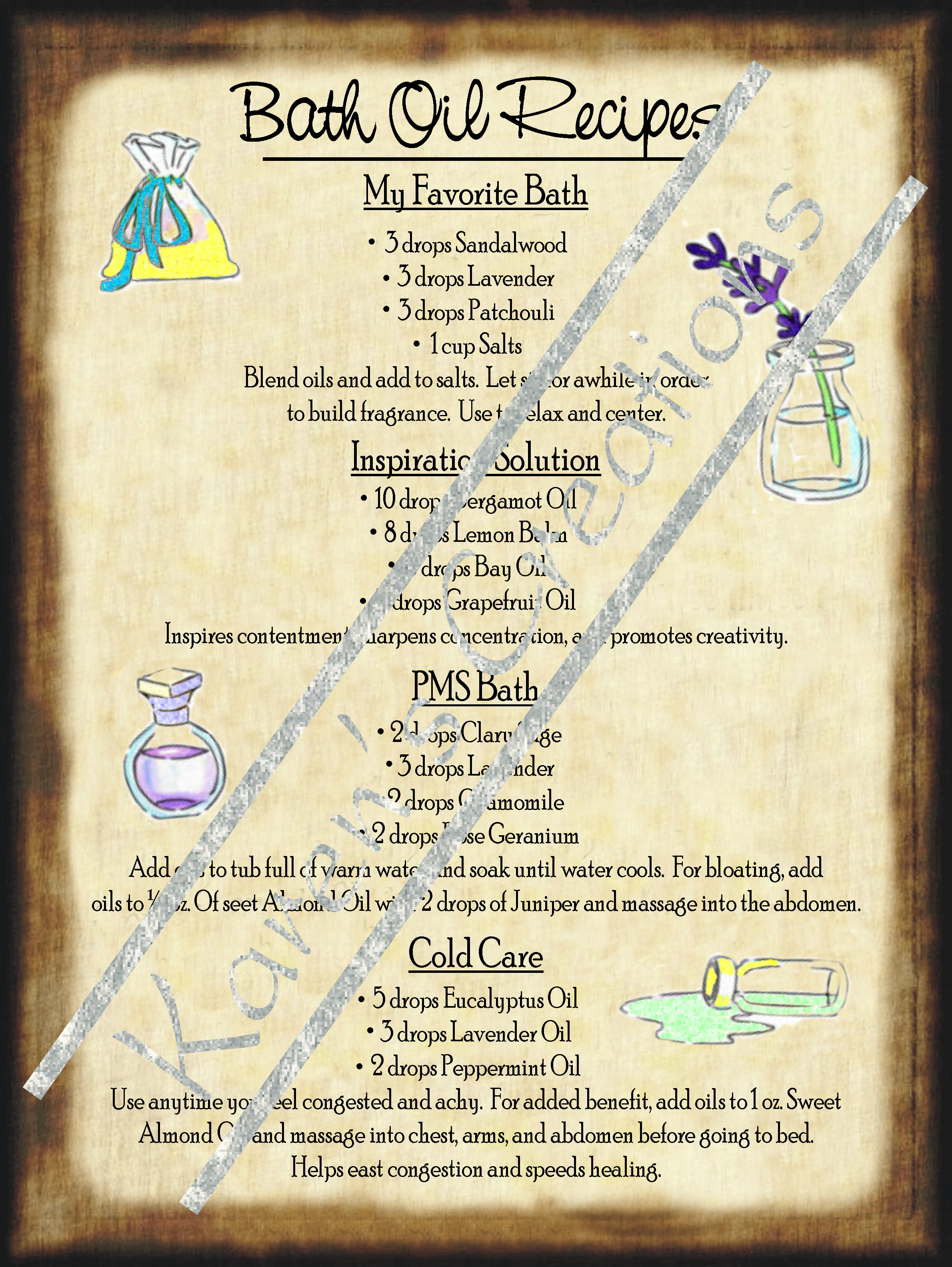 38 Potions and Recipes for Homemade Halloween Spell Book Instant